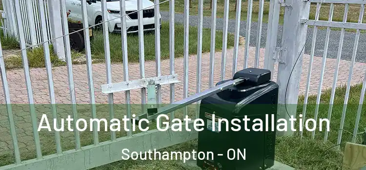  Automatic Gate Installation Southampton - ON