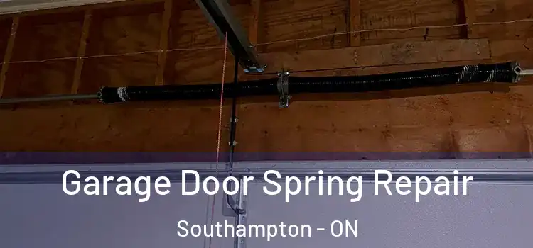  Garage Door Spring Repair Southampton - ON