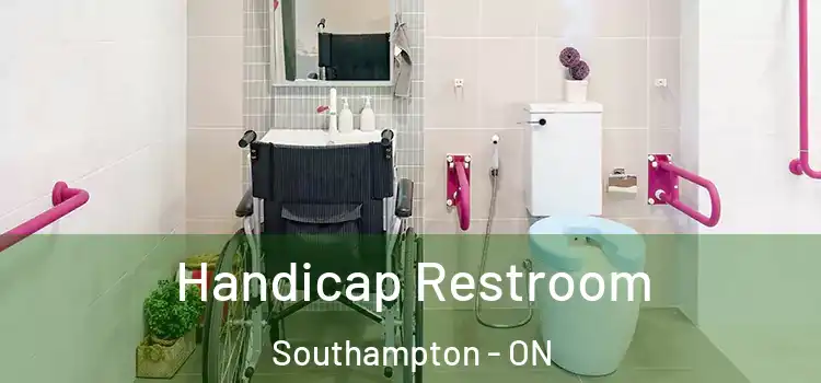 Handicap Restroom Southampton - ON